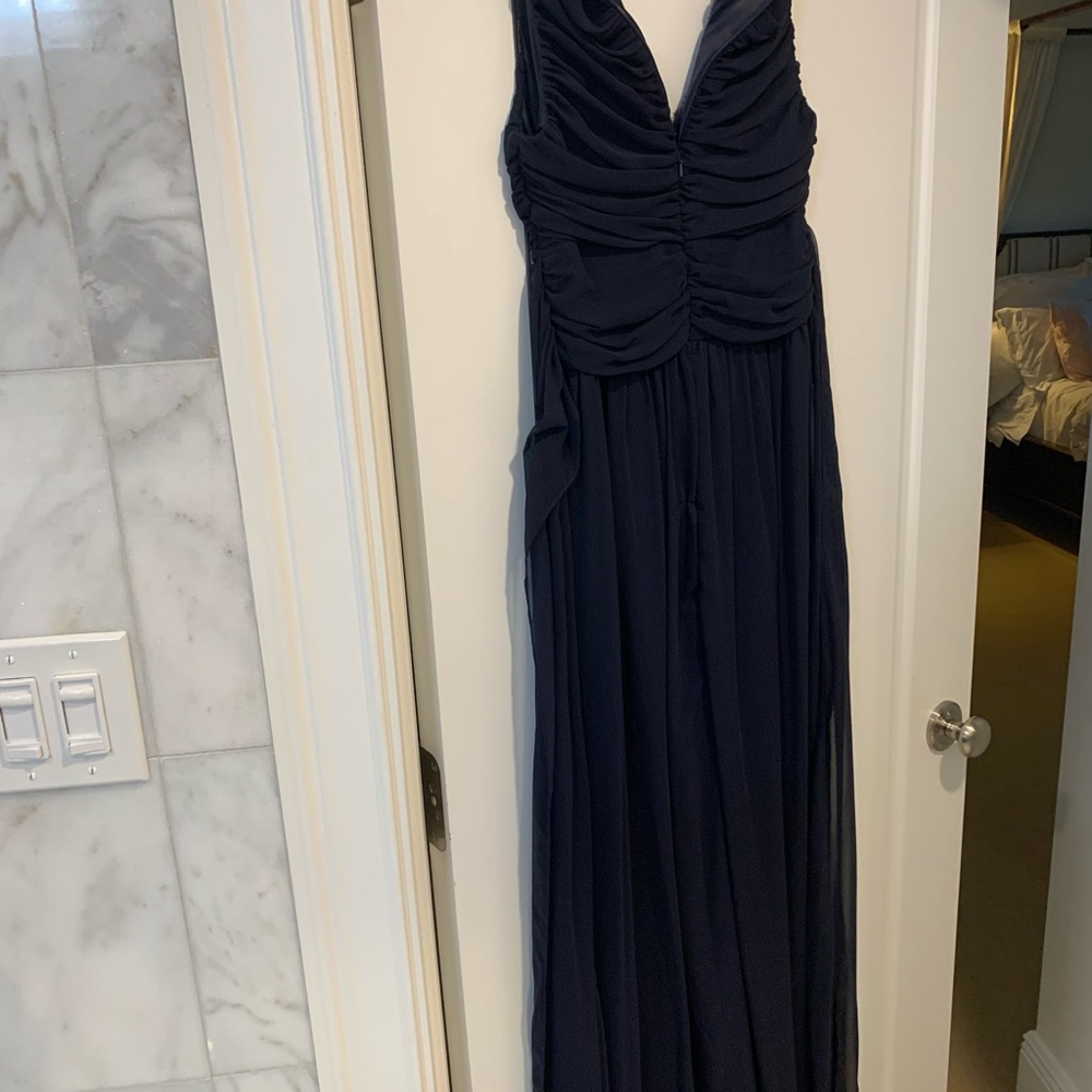 Navy Vera wang gown, sz 6